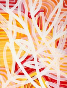 Emily Mann, Ink and Indigo, Fine Art Licensing for Hospitality and Interior Design Projects, Flora 7, INKFLORA006