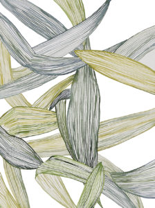 Emily Mann, Ink and Indigo, Fine Art Licensing for Hospitality and Interior Design Projects, Flora 9, INKFLORA008