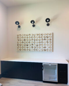 Ink-and-Indigo,-Custom-Disc-Style-Dimensional-Art-for-Alexan-Kendall-Miami,-installation-views--159