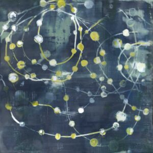 Emily Mann, Ink and Indigo, Custom Art Licensing for Hospitality and Interior Design, Curio 3, INKCUR03