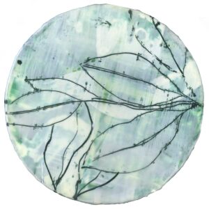 Emily Mann, Ink and Indigo, Fine Art Licensing for Hospitality and Interior Design Projects, Flora 14, INKFLORA014