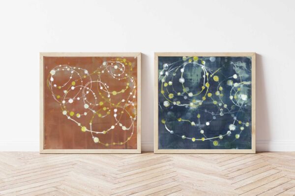 Emily Mann | Ink and Indigo, Curio series, fine art reproductions and licensing for hospitality corporate healthcare projects, 6